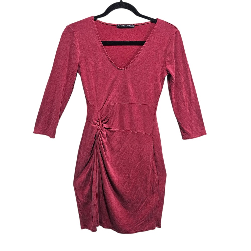Abercrombie Womens‎ Knot Front T-Shirt Tee Dress Size XS